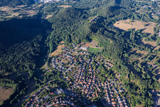 From the northeast in Erfweiler in the state Rhineland-Palatinate, Germany