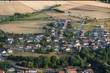 New housing development on Rue Victor-Hugo in Volmunster in the state Moselle, France