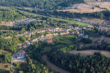 From the southeast in Waldhouse in the state Moselle, France