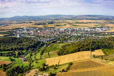 From the east in Groß-Umstadt in the state Hesse, Germany