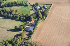 Relocated farmsteads near Schlierbach in the district Klein-Umstadt in Groß-Umstadt in the state Hesse, Germany