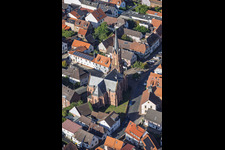 Protestant Church Langstadt in the district Langstadt in Babenhausen in the state Hesse, Germany