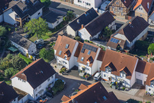 New buildings on Zur Herrenwiese in the district Sickenhofen in Babenhausen in the state Hesse, Germany