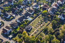 Cemetery Sickenhofen in the district Sickenhofen in Babenhausen in the state Hesse, Germany