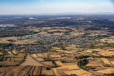 From the north in Steinmauern in the state Baden-Wuerttemberg, Germany