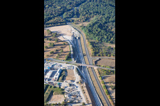 Rastatt Tunnel Joint Venture – North Portal and Rastatt Tunnel Info Center in Ötigheim in the state Baden-Wuerttemberg, Germany