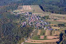 From the southeast in the district Freiolsheim in Gaggenau in the state Baden-Wuerttemberg, Germany