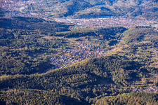 From the northeast in the district Sulzbach in Gaggenau in the state Baden-Wuerttemberg, Germany
