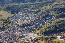 Bäumebachweg; Konrad-Adenauer-Straße in Gaggenau in the state Baden-Wuerttemberg, Germany