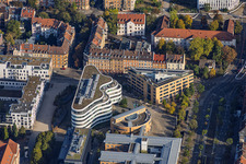 Rastatt Employment Agency, Forterro Deutschland Abas GmbH, and Ophthalmic Optics Training and Further Education Center in the district Südweststadt in Karlsruhe in the state Baden-Wuerttemberg, Germany