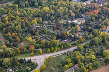 Cemetery Ettlingen in Ettlingen in the state Baden-Wuerttemberg, Germany