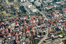 Raiffeisenstr in Kandel in the state Rhineland-Palatinate, Germany