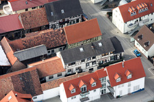 Rheinstr in Kandel in the state Rhineland-Palatinate, Germany out of the air