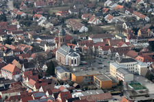 Church building st. George in Kandel in the state Rhineland-Palatinate
