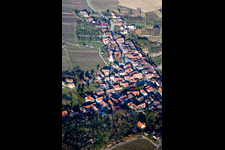 Drone image of Rott in the state Bas-Rhin, France