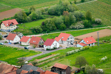 New development area Schaidter Weg in Hergersweiler in the state Rhineland-Palatinate, Germany