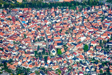 Maximilianstr in Hagenbach in the state Rhineland-Palatinate, Germany