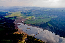 Lake bank areas of the Zellsee in the district Zellsee in Wessobrunn in the state Bavaria