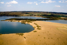 South bank in Ammersee in the state Bavaria, Germany