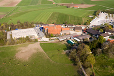Aerial photograpy of Monastery Brewery in Andechs in the state Bavaria, Germany