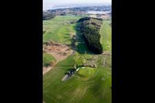 Grounds of the Golf course at Golf-Club Tutzing in Tutzing in the state Bavaria, Germany