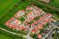 New development area Nachtweide in Winden in the state Rhineland-Palatinate, Germany