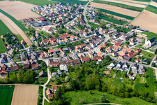 Village view in Buhl in the state Bas-Rhin, France