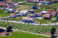 Aerial photograpy of On the high trail in Kandel in the state Rhineland-Palatinate, Germany