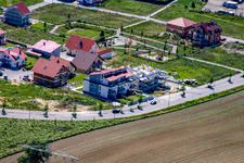 Oblique view of On the high trail in Kandel in the state Rhineland-Palatinate, Germany