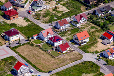 Aerial photograpy of On the high trail in Kandel in the state Rhineland-Palatinate, Germany