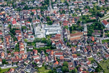 Municipal administration, St. Vinzenz, Hauptstr in Sinzheim in the state Baden-Wuerttemberg, Germany