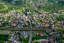 Railway underpass Scherwiller Straße in the district Fautenbach in Achern in the state Baden-Wuerttemberg, Germany