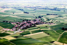 Wintzenbach in the state Bas-Rhin, France out of the air