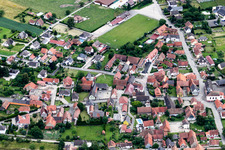 Oblique view of Forstfeld in the state Bas-Rhin, France