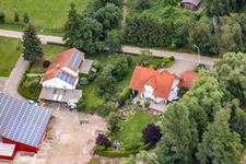 Aerial photograpy of Weberhof, Waschmühle in Billigheim-Ingenheim in the state Rhineland-Palatinate, Germany