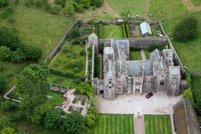 Marldon in the state England, Great Britain viewn from the air