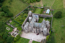 Drone image of Marldon in the state England, Great Britain