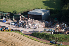 Drone image of Abbotskerswell in the state England, Great Britain