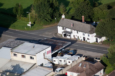 Abbotskerswell in the state England, Great Britain from a drone