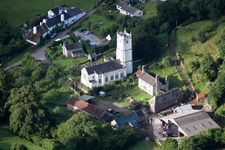 Holy Trinity Church building in the village of in Torbryan in England, United Kingdom