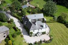 Ipplepen in the state England, Great Britain out of the air