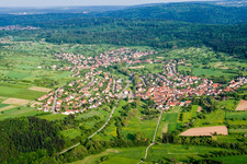 From the northwest in the district Gräfenhausen in Birkenfeld in the state Baden-Wuerttemberg, Germany