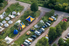 Medieval festival in Jockgrim in the state Rhineland-Palatinate, Germany