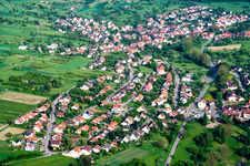 Winzerstraße Kelterstr in the district Obernhausen in Birkenfeld in the state Baden-Wuerttemberg, Germany