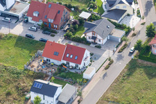 Albert Schweitzer Street in Rheinzabern in the state Rhineland-Palatinate, Germany