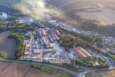 Industrial and commercial area in Eisenberg (Pfalz) in the state Rhineland-Palatinate