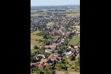 Bolzhurststr in the district Legelshurst in Willstätt in the state Baden-Wuerttemberg, Germany