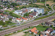 Klocke Pharma GmbH in the district Urloffen in Appenweier in the state Baden-Wuerttemberg, Germany out of the air