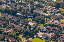 Aerial photograpy of District Fessenbach in Offenburg in the state Baden-Wuerttemberg, Germany