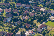 Aerial view of In the Ries in the district Fessenbach in Offenburg in the state Baden-Wuerttemberg, Germany